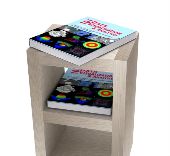 101 Data Visualization and Analytics Projects (Paperback) on a shelf