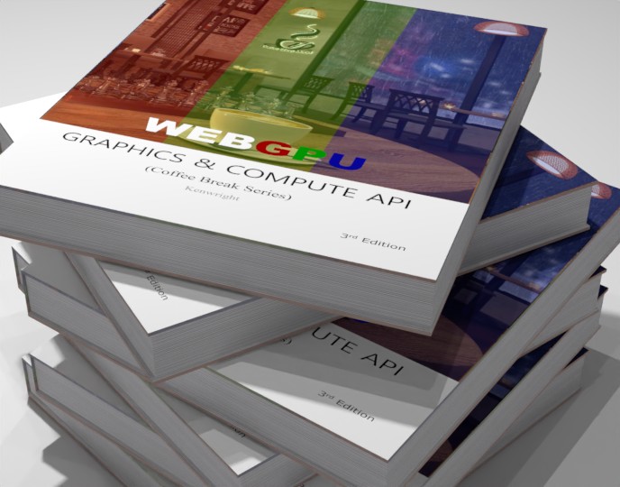 WebGPU (Graphics and Compute) API in 20 Minutes: (Coffee Break Series) on a shelf