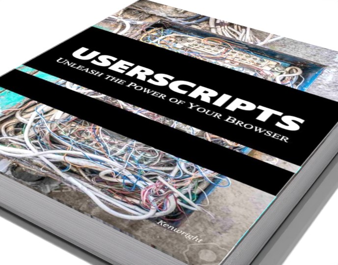 UserScripts in 20 Minutes (Coffee Book Series) on a shelf