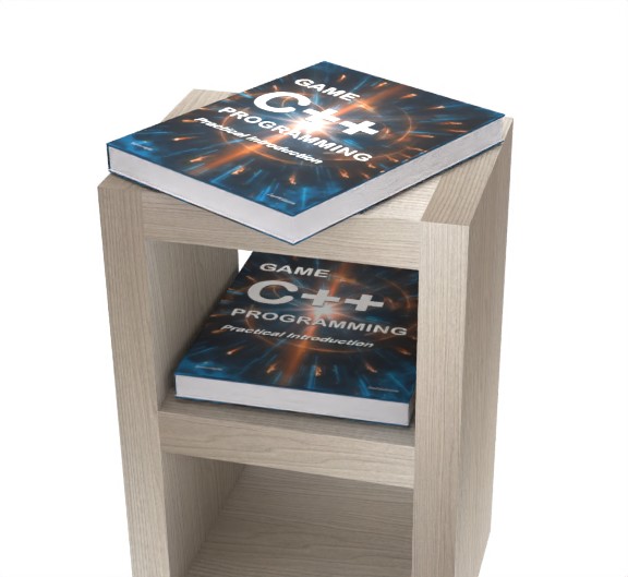 Game C++ Programming A Practical Introduction on a shelf