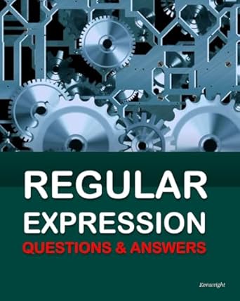 Regular Expressions Questions and Answers cover large