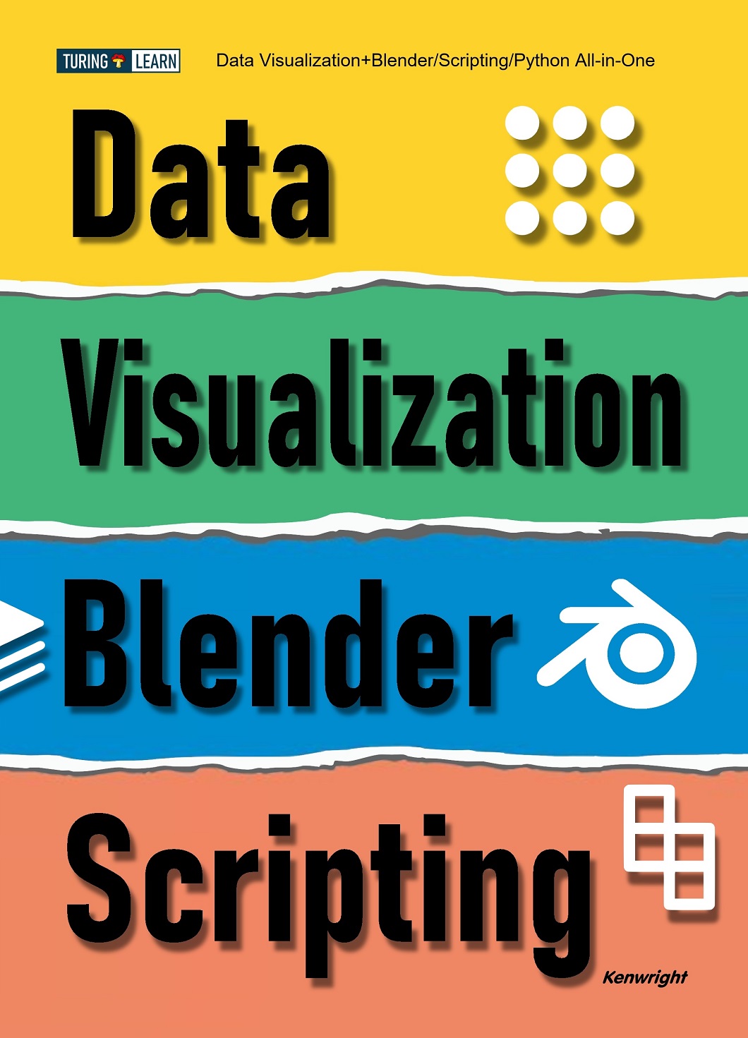 Data Visualization+Blender/Scripting/Python All-in-One (Paperback) cover large